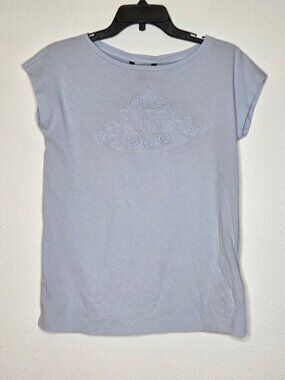 NWT Lauren Ralph Lauren Women's Beaded-Logo Cotton Jersey Tee